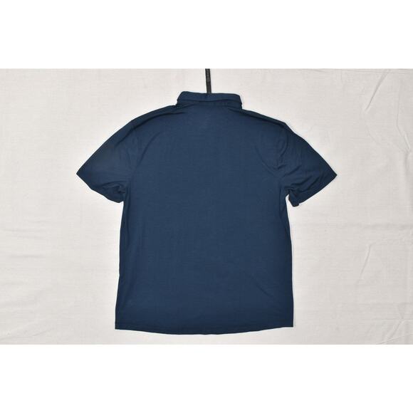 Lululemon Men's XXL Drysense Polo Shirt Navy Blue Size XXL - Picture 7 of 8